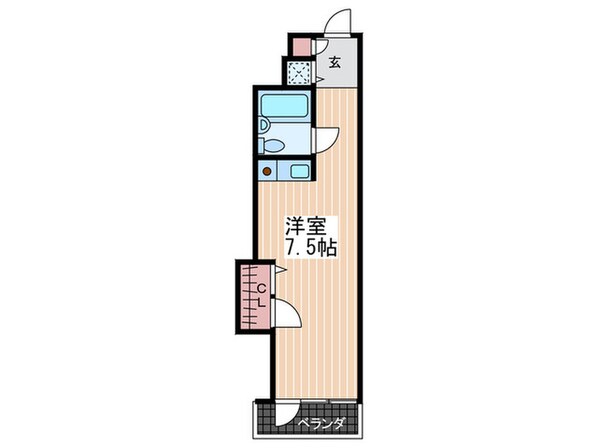 瀧川ブリックコ－トの物件間取画像